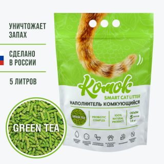 Корма Тверь - Наполнитель Smart Cat Litter GREEN TEA
